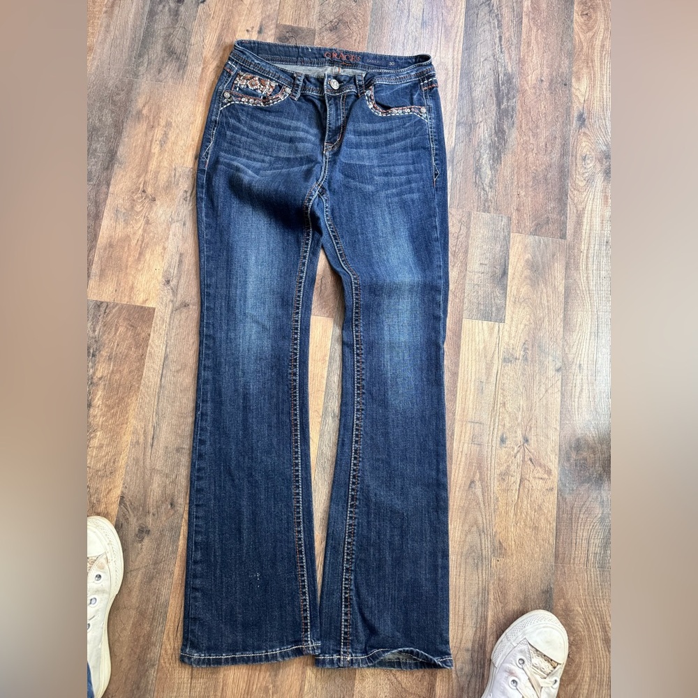 Grace in LA Easy Fit Size 30 Embellished Pockets